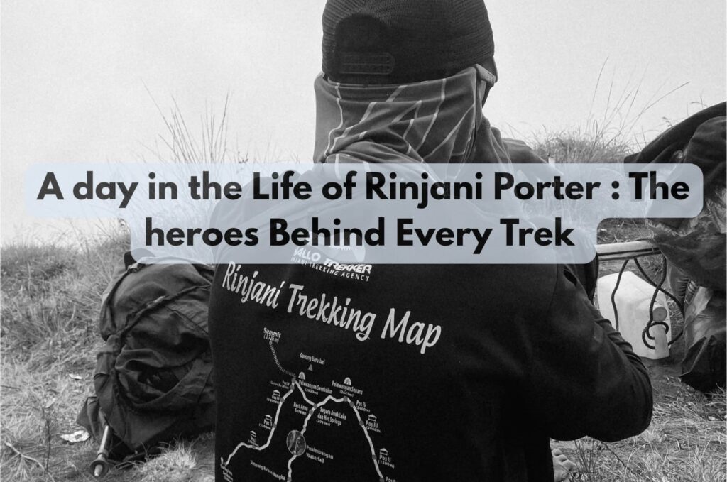 Local porter Rinjani