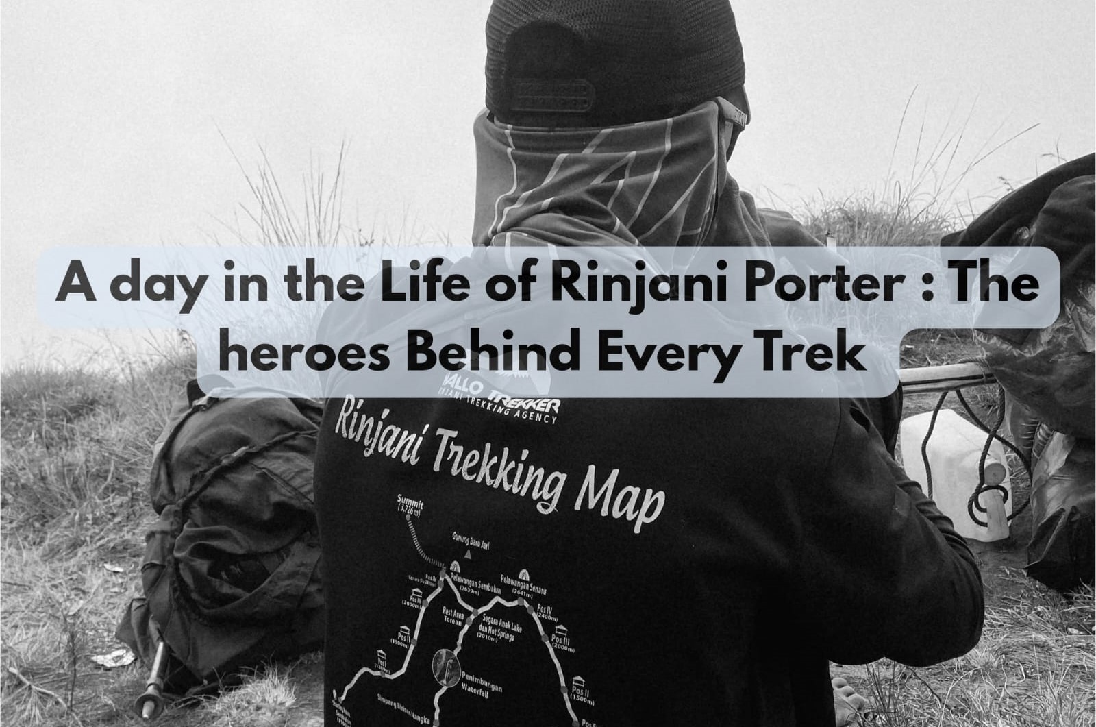 Local porter Rinjani